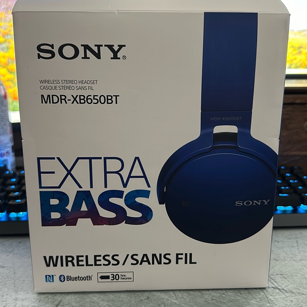 Sony MDR-SB650BT Extra Bass Wireless Headphones
